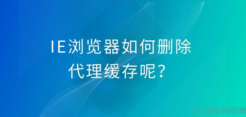 代理服务器的多种应用：数据隐私保护与网络访问控制的最佳实践 (代理服务器的地址和端口怎么填)