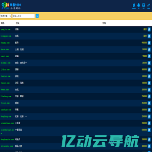 米表9800.com是厦门卫擎网络科技旗下专注优质拼音、数字、短杂域名交易ddddd