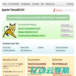 Apache Tomcat/8.5.81