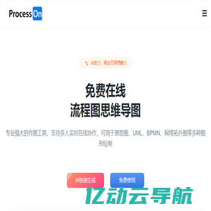 ProcessOn思维导图流程图-在线画思维导图流程图_在线作图实时协作