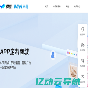 微盟-APP小程序软件专业定制开发服务