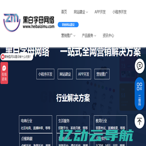 网站建设_SEO优化_网站制作_开发设计公司_黑白字母网络