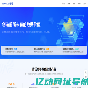 青塔网-创造前所未有的数据价值，推动行业和社会进步