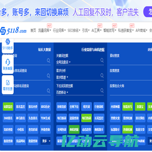 长尾关键词挖掘_站长工具_智能改写 - 5118营销大数据