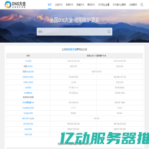 DNS怎么设置-DNS是什么意思-公共DNS服务器地址大全