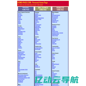 Home-Page.com: Your Personal Home Page