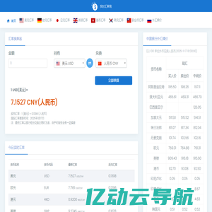 实时汇率网